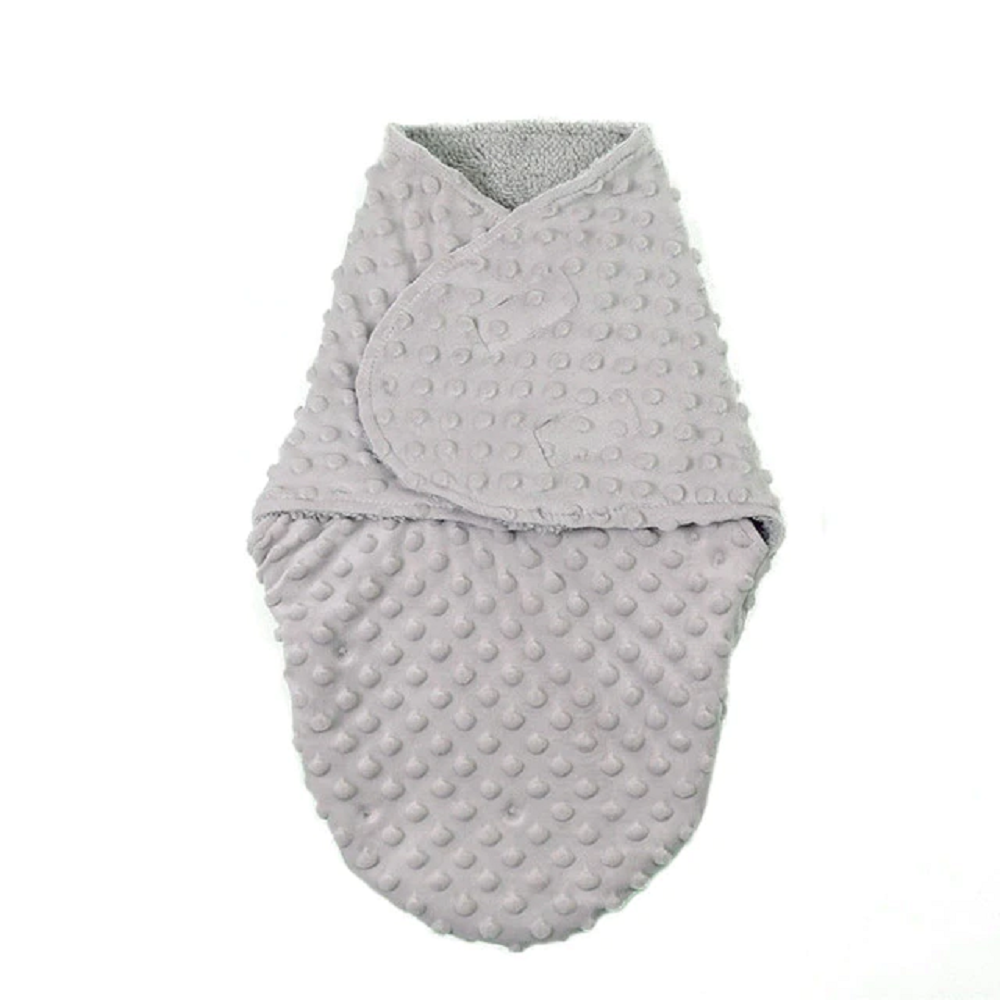 Newborn wrap swaddle warm soft fleece blanket