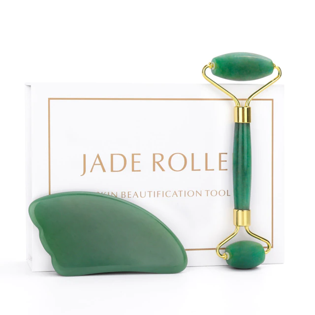 Natural jade roller