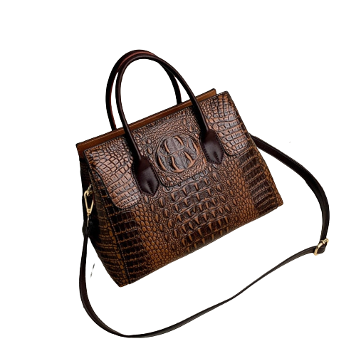 Women's genuine leather crocodile luxury handbags