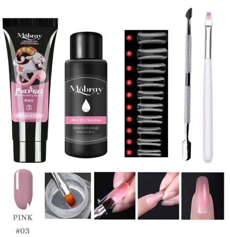 False Polygel Nail Kit iciCosmetic