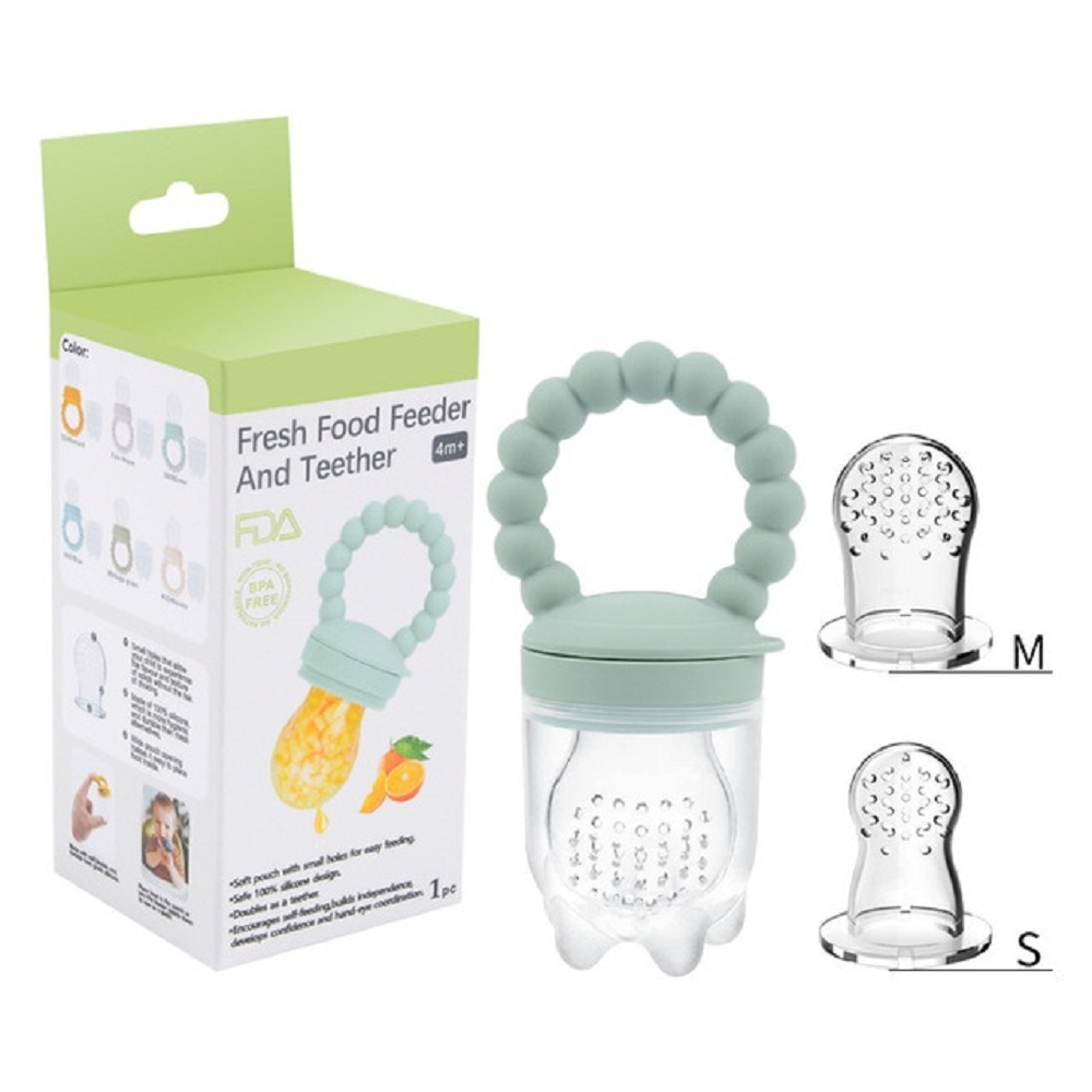 Baby fruit food feeder pacifier
