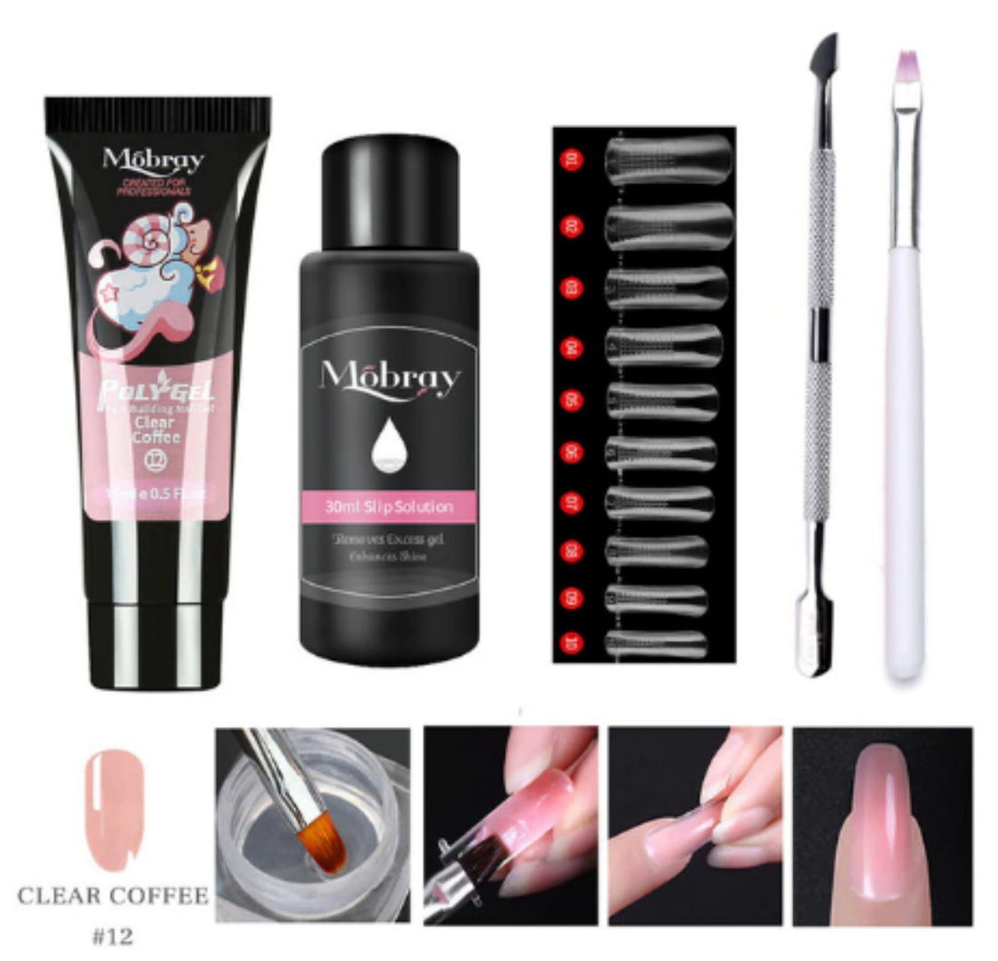 False Polygel Nail Kit iciCosmetic