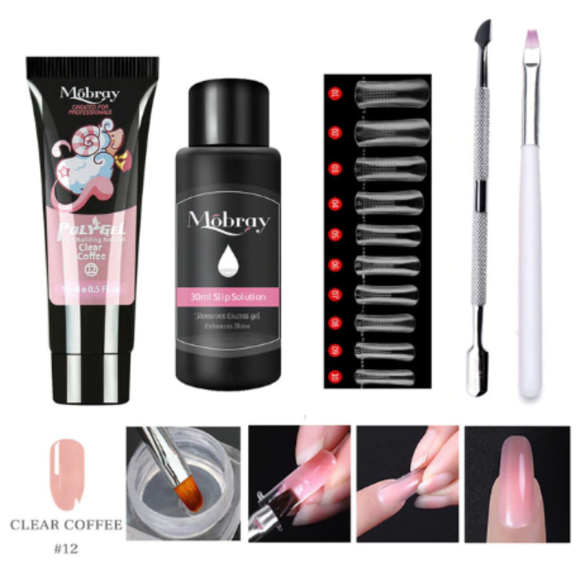 False Polygel Nail Kit iciCosmetic