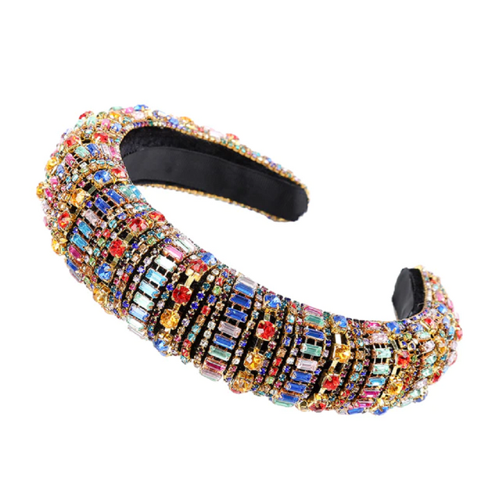 Sparkly padded colourful rhinestones headbands iciCosmetic™