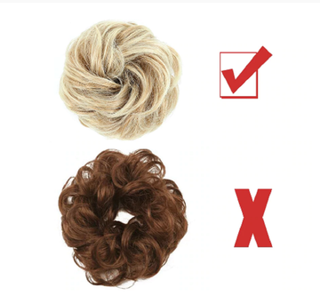 Synthetic Messy Bun Hair Extension – Elastic Chignon Donut