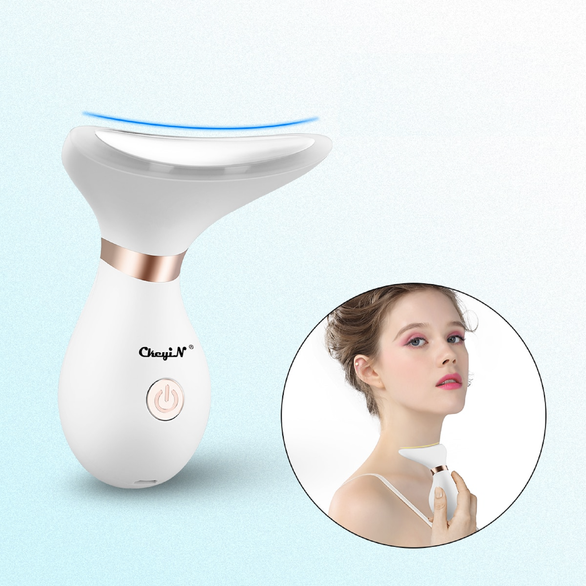 V shaped facial lifting slimming face tightening device kit