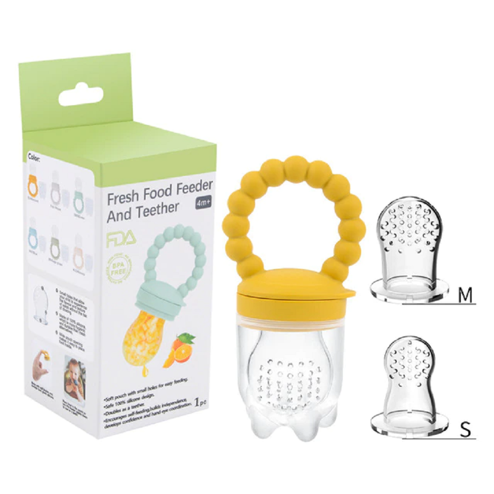 Baby fruit food feeder pacifier
