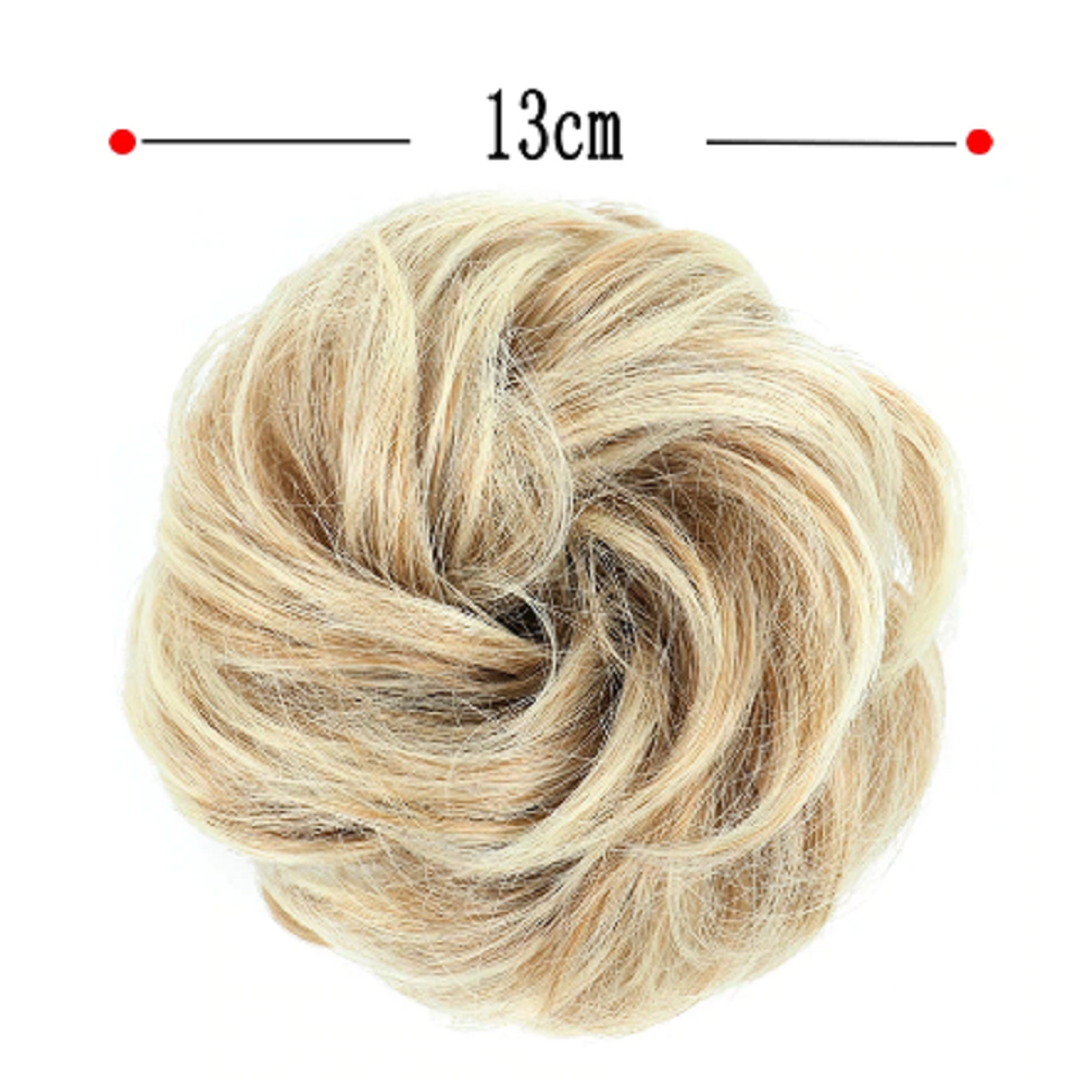 Synthetic Messy Bun Hair Extension – Elastic Chignon Donut