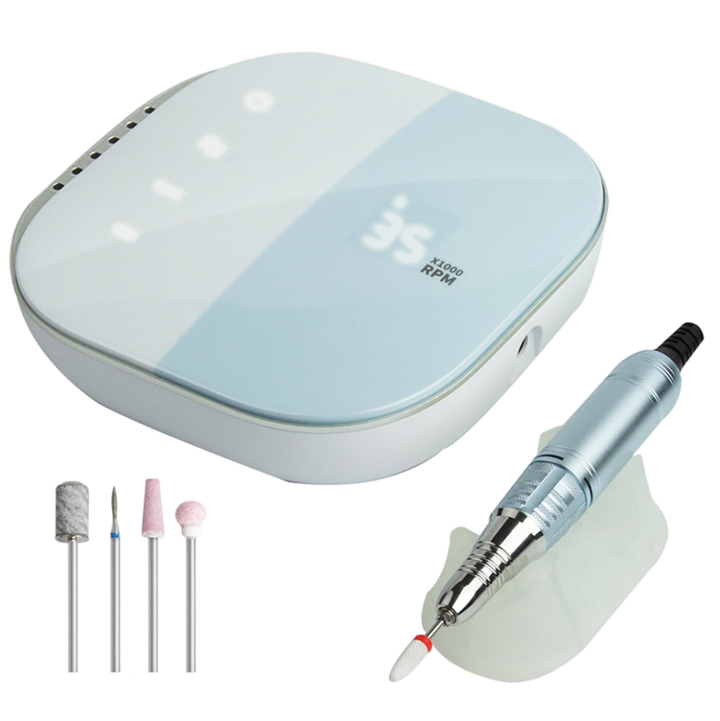 Professional Electric Nail Drill Smart and Light Touch Panel Nail File Drill Kit