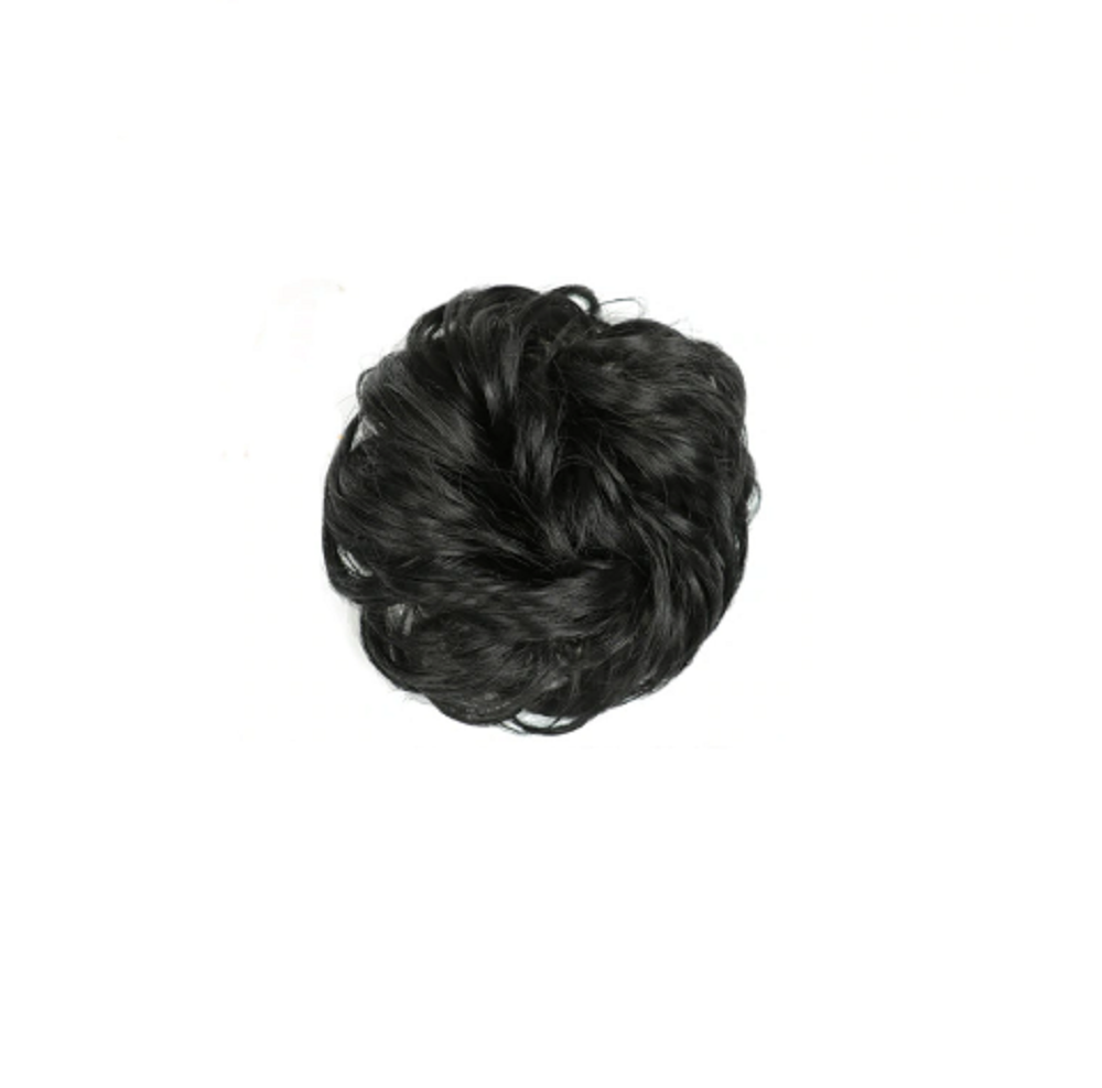 Synthetic Messy Bun Hair Extension – Elastic Chignon Donut