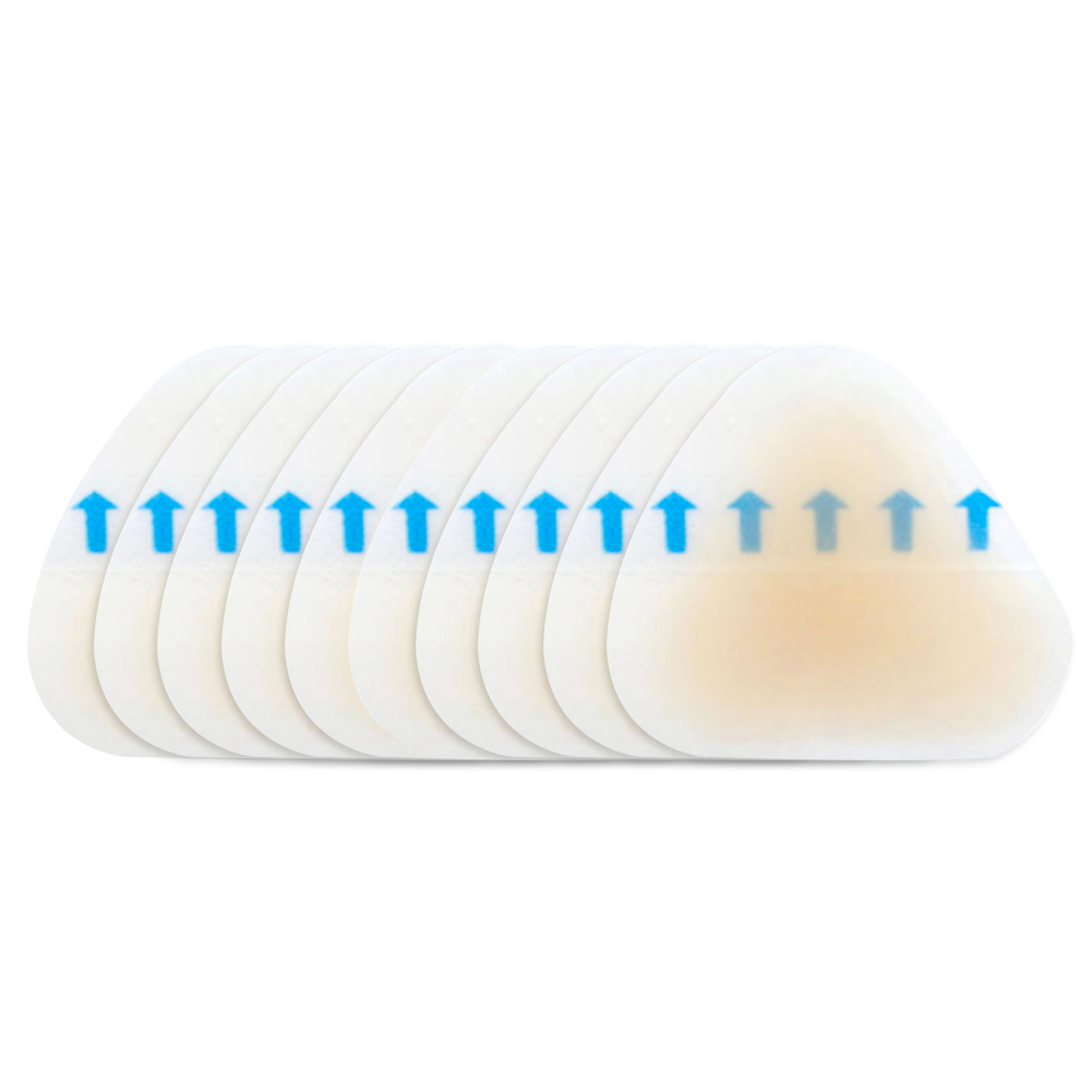 10Pcs soft gel high heel foot patches