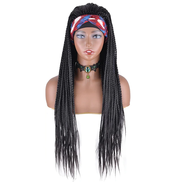 Long Synthetic wigs Braided Wigs