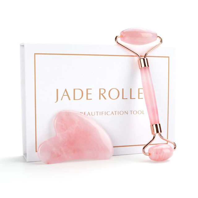 Natural jade roller