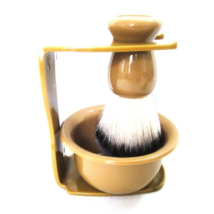 Shaving brush holder set