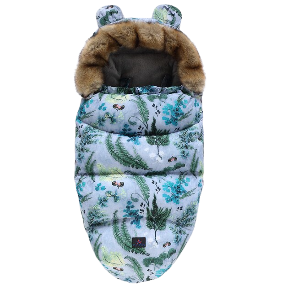Baby sleeping bag infant stroller footmuff fleece warm sack