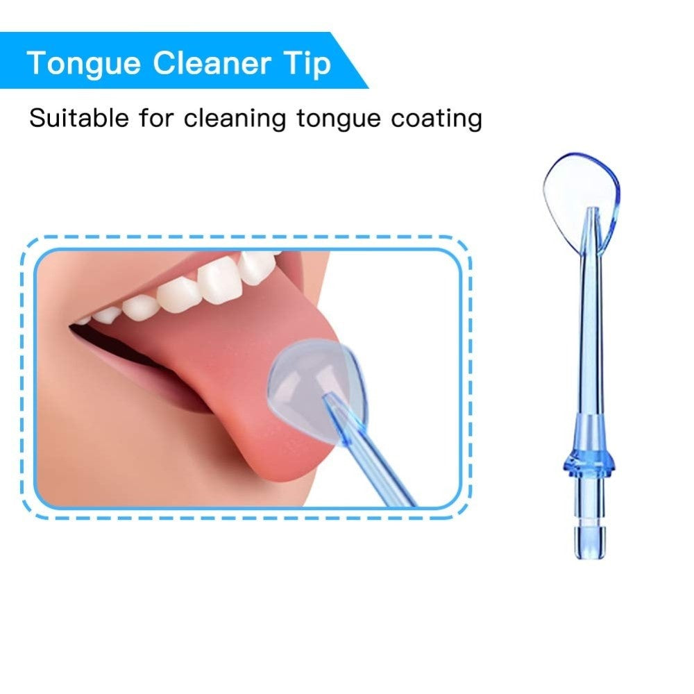 Oral Irrigator USB Rechargeable Water Flosser  Waterproof Teeth Cleaner iciCosmetic