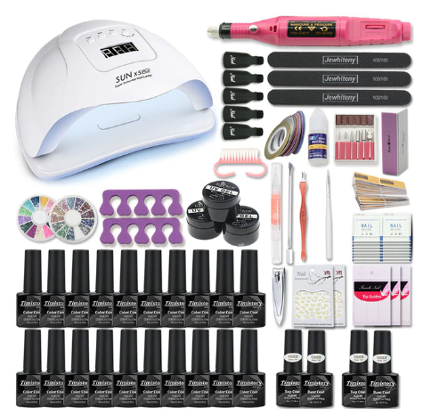 Professional Poly Gel Nail Set (Full Kit)