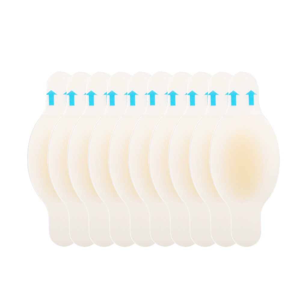 10Pcs soft gel high heel foot patches