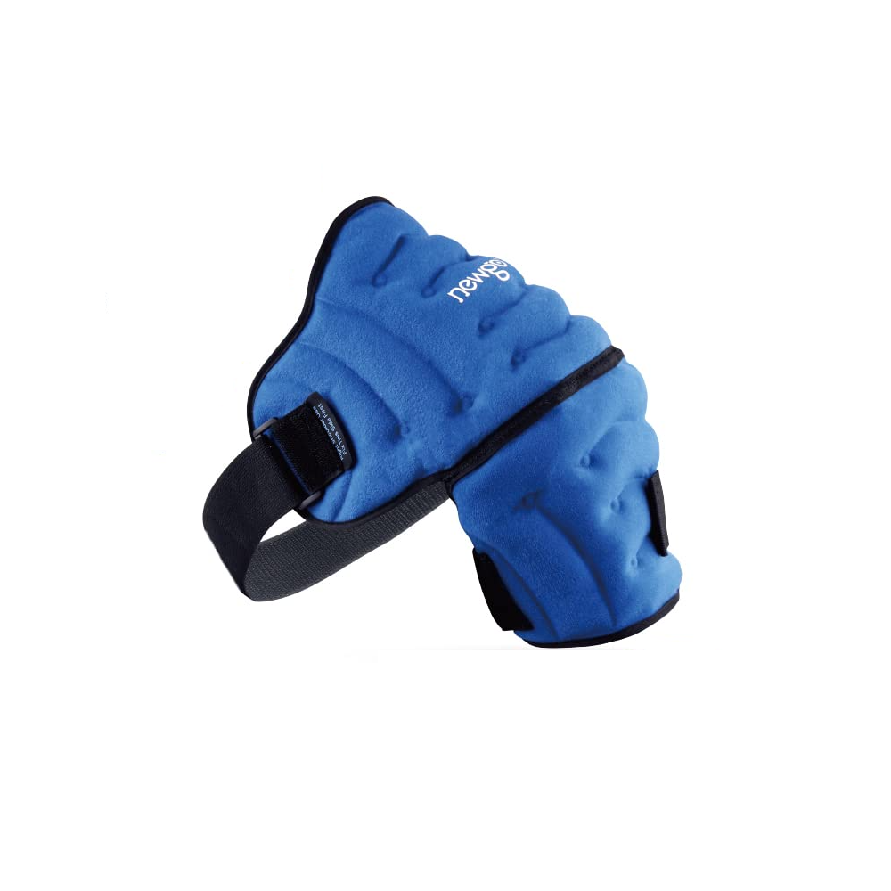Ice pack for shoulder injuries cold gel wrap hot cold compression therapy
