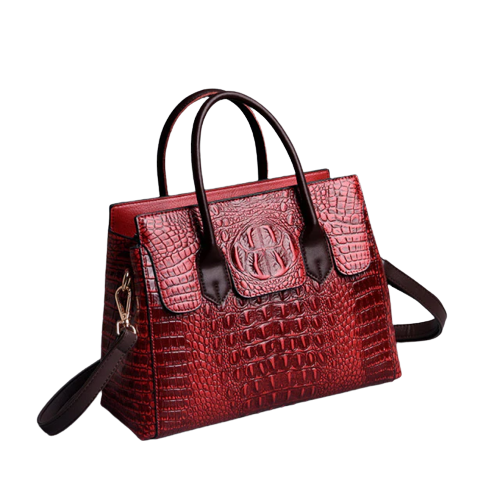 Women's genuine leather crocodile luxury handbags