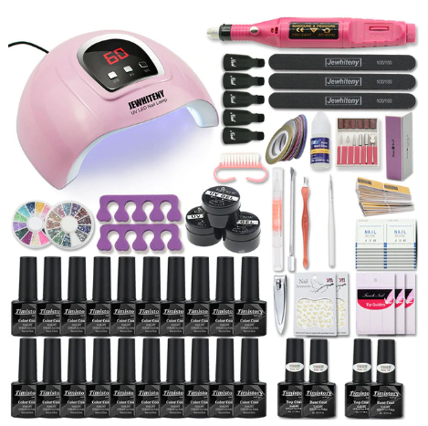 Professional Poly Gel Nail Set (Full Kit)