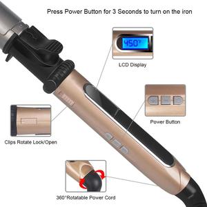 Professional Rotating Curling Iron iciCosmetic