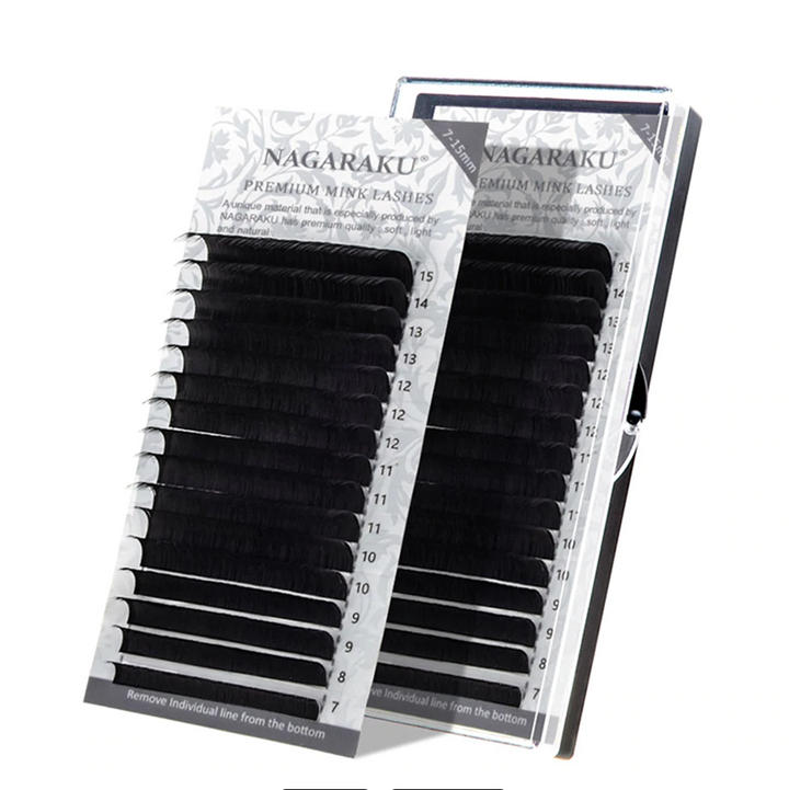 natural synthetic mink eyelashes extension