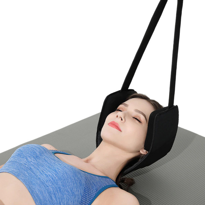 Neck cervical traction device stretcher relieve pain massager