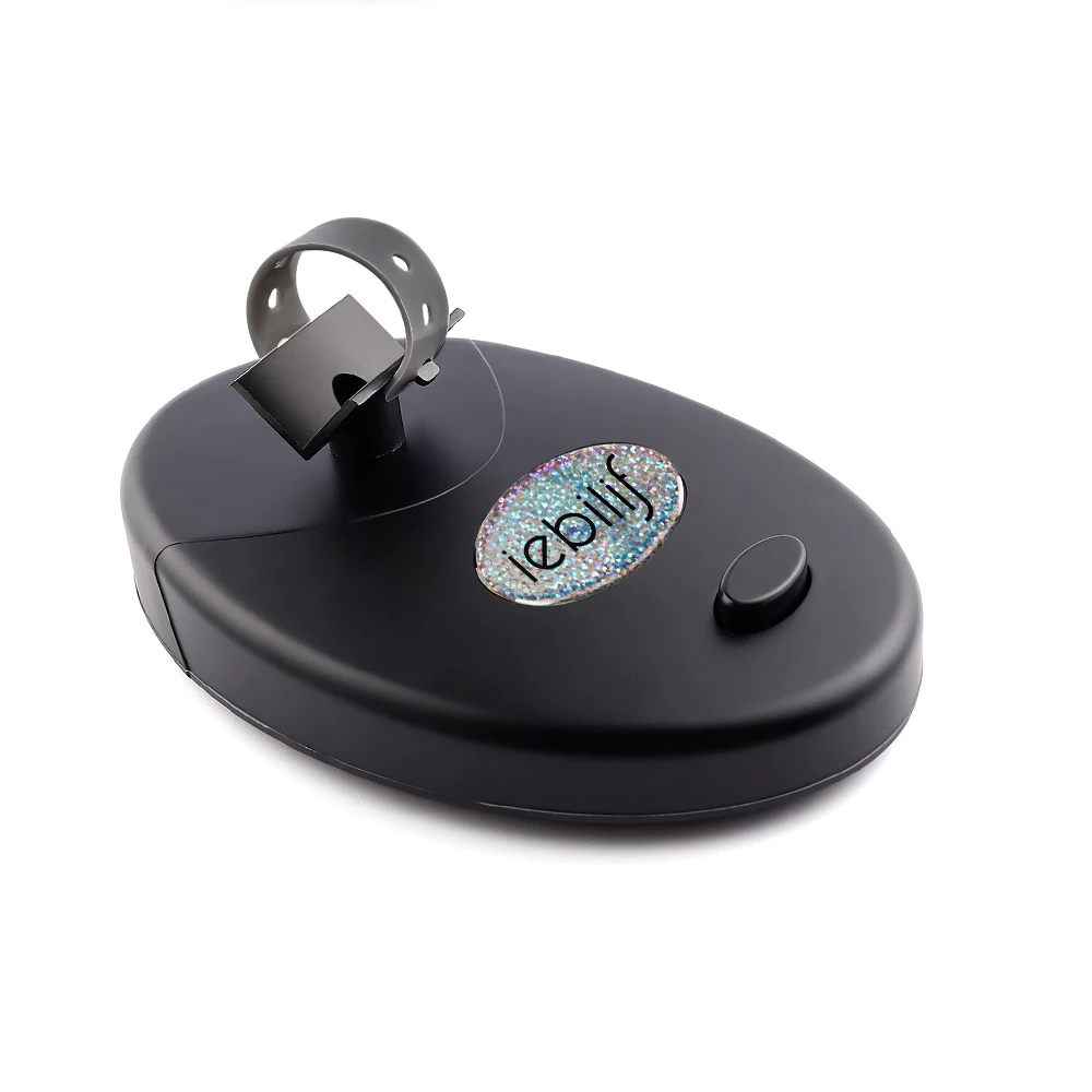 Nail lacquer shaker adjustable varnish bottle lash glue machine