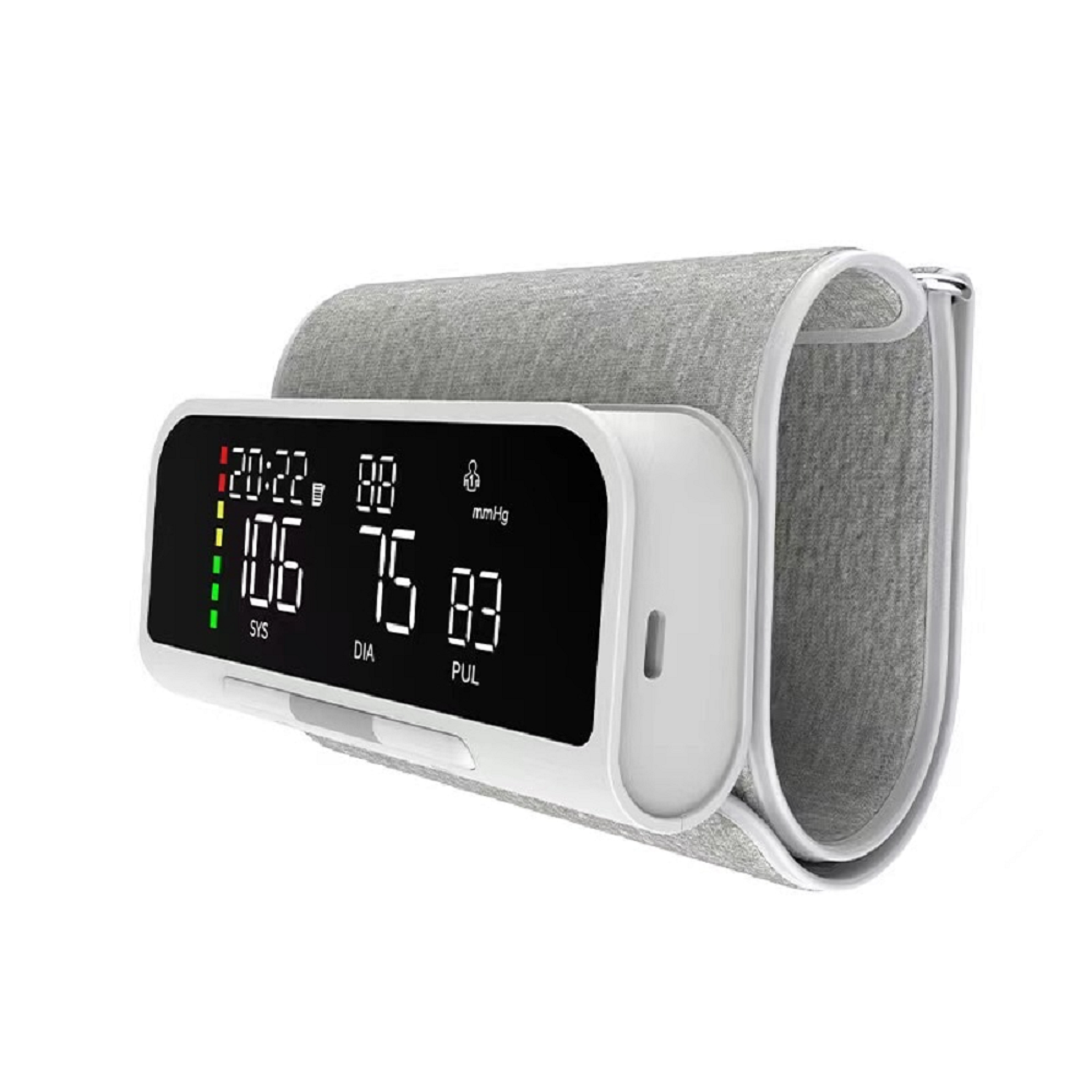Arm voice blood pressure monitor rechargeable LCD
