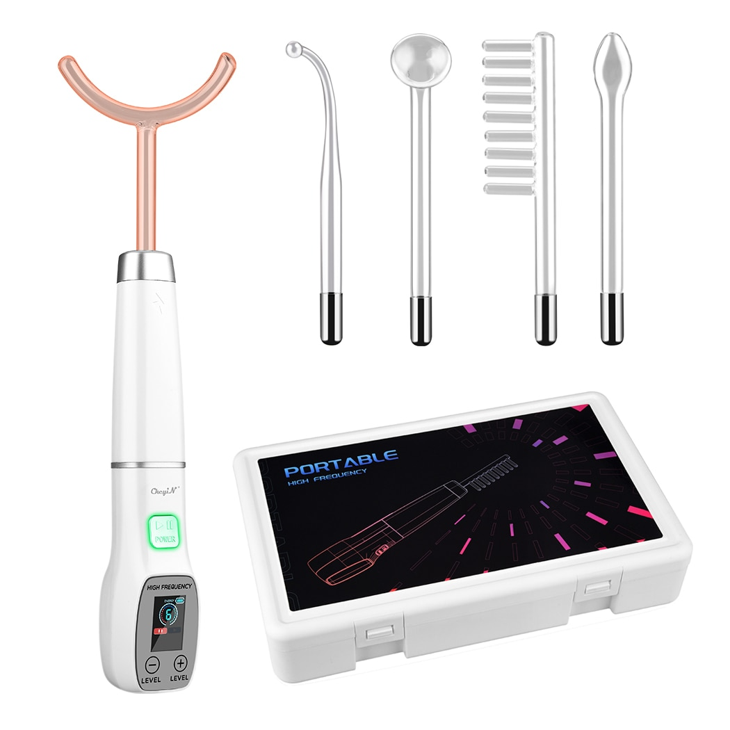 5 in 1 high frequency wand facial device