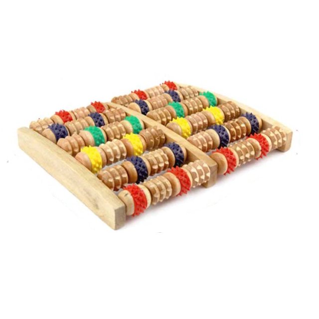 Wooden Exercise Roller Massager