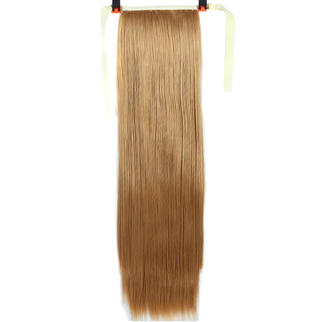 Synthetic hair extensions pony tail wigs
