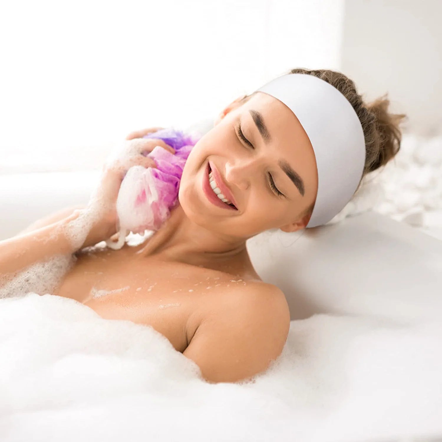 100 pcs disposable spa facial headbands