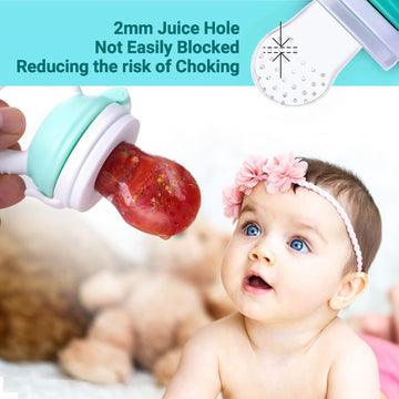 Baby fruit food feeder pacifier