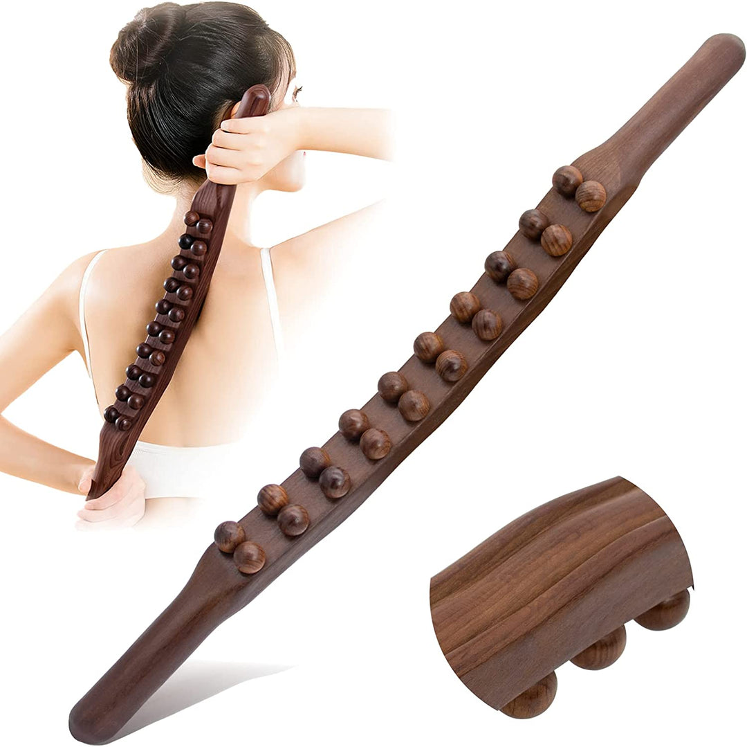 Wood therapy lymphatic drainage massage roller