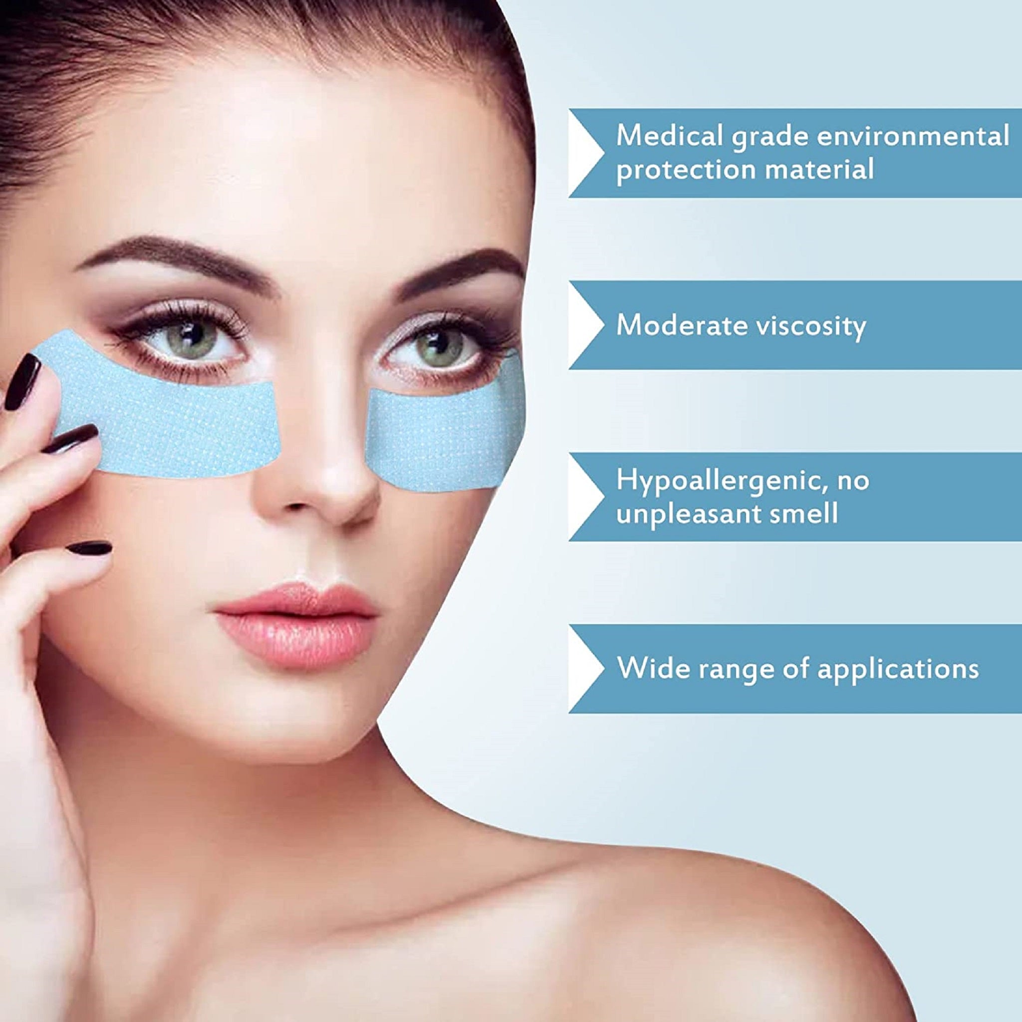 Medical tape eye paper under patches supply eyelash extension tape