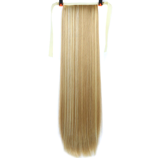 Synthetic hair extensions pony tail wigs