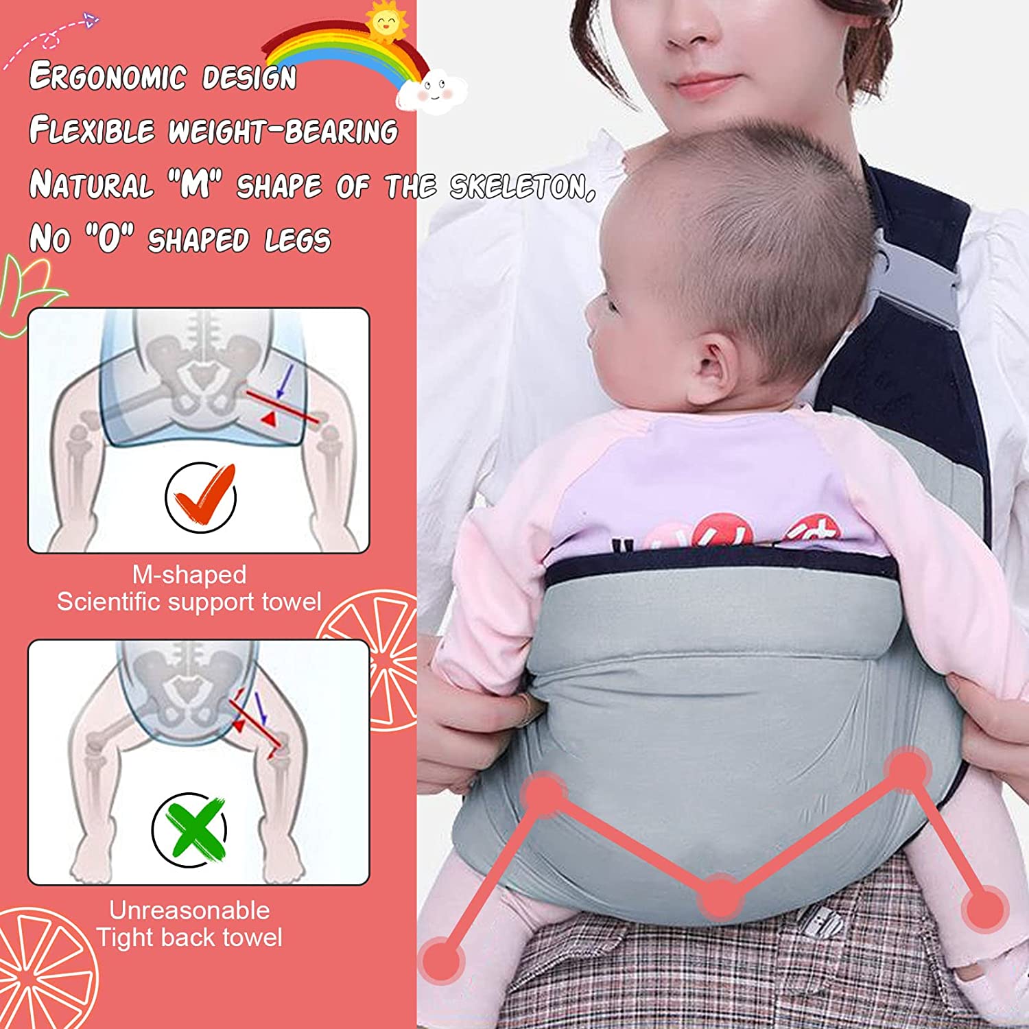 Adjustable baby holder carrier