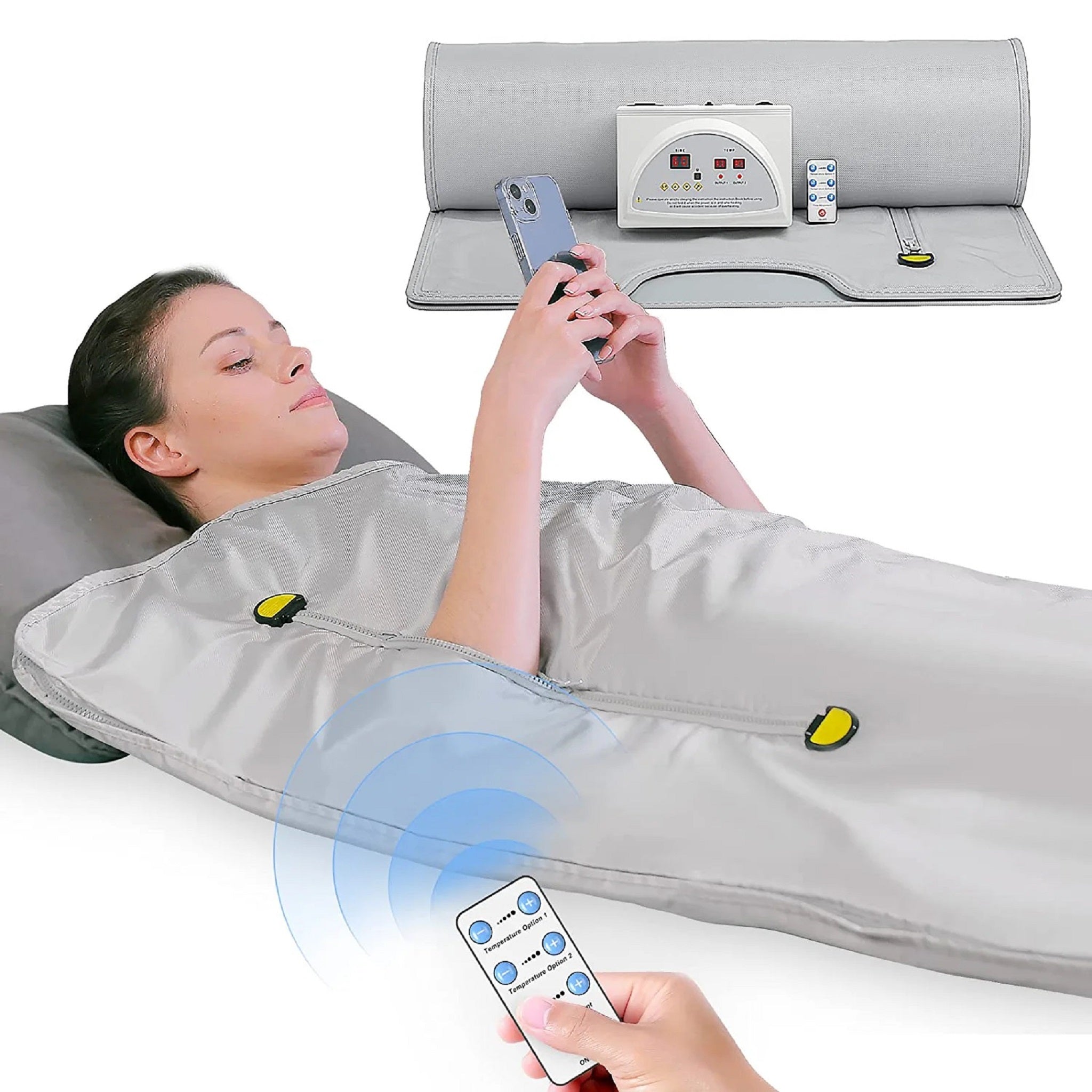 sauna blanket body shape slimming