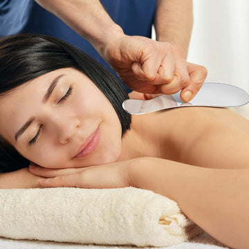 Manual acupuncture pen scraping gua sha tools self-massage