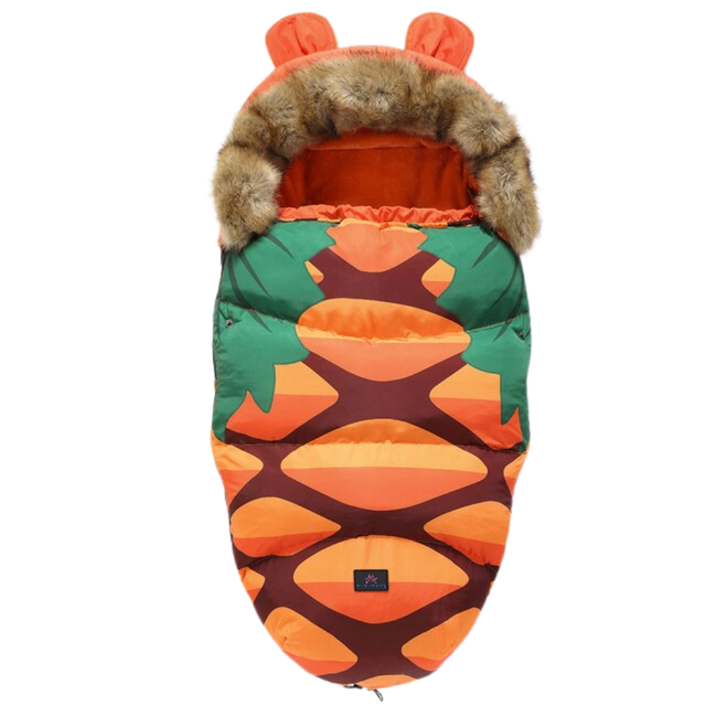 Baby sleeping bag infant stroller footmuff fleece warm sack