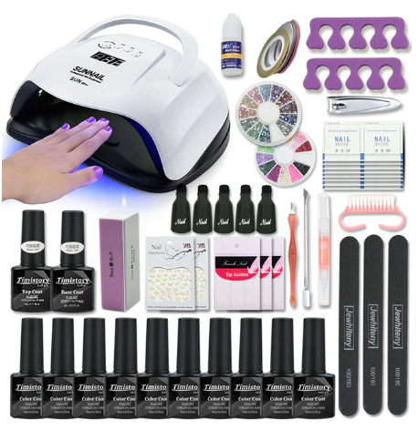 Professional Poly Gel Nail Set (Full Kit)