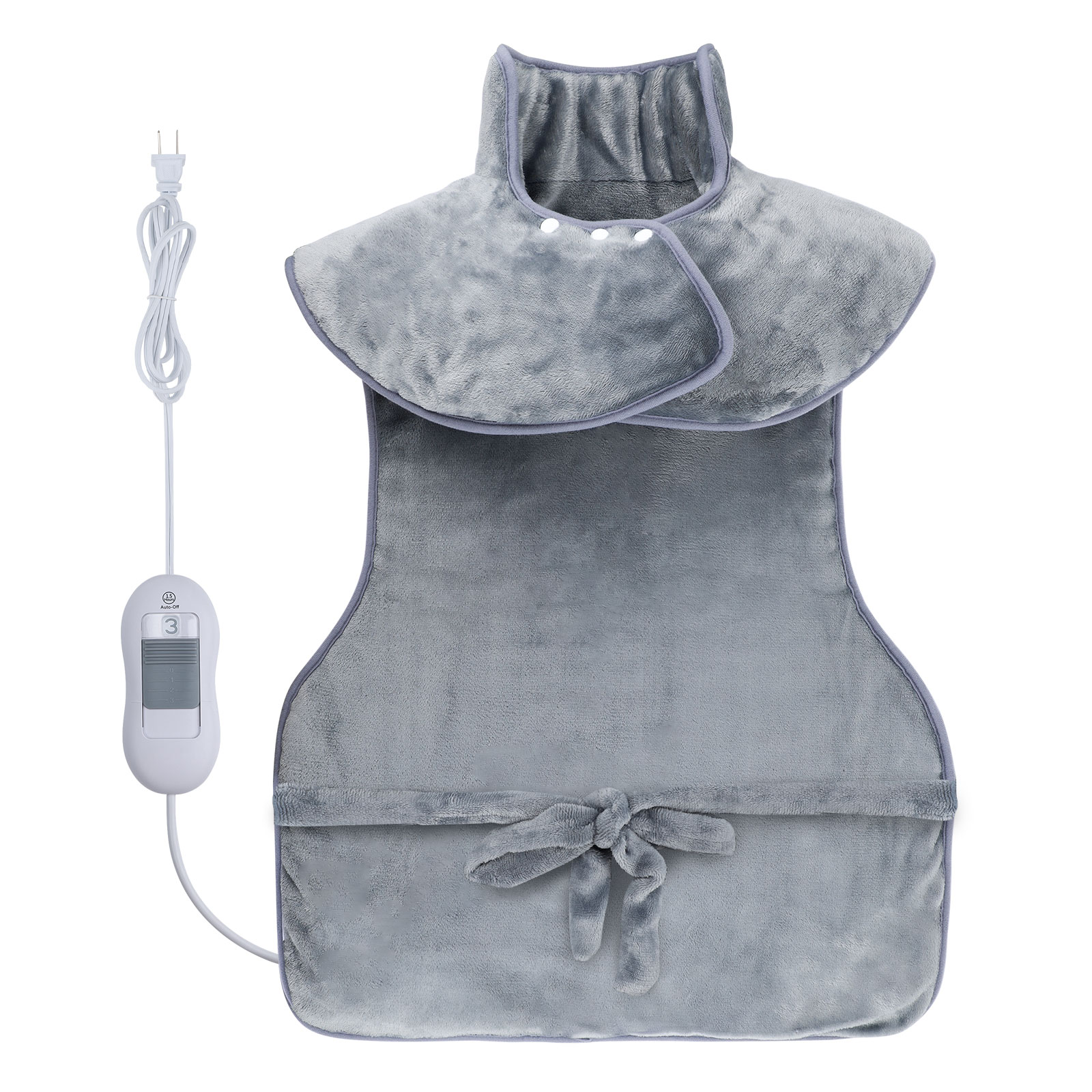 Electric heating pad shawl blanket winter warm protector therapy