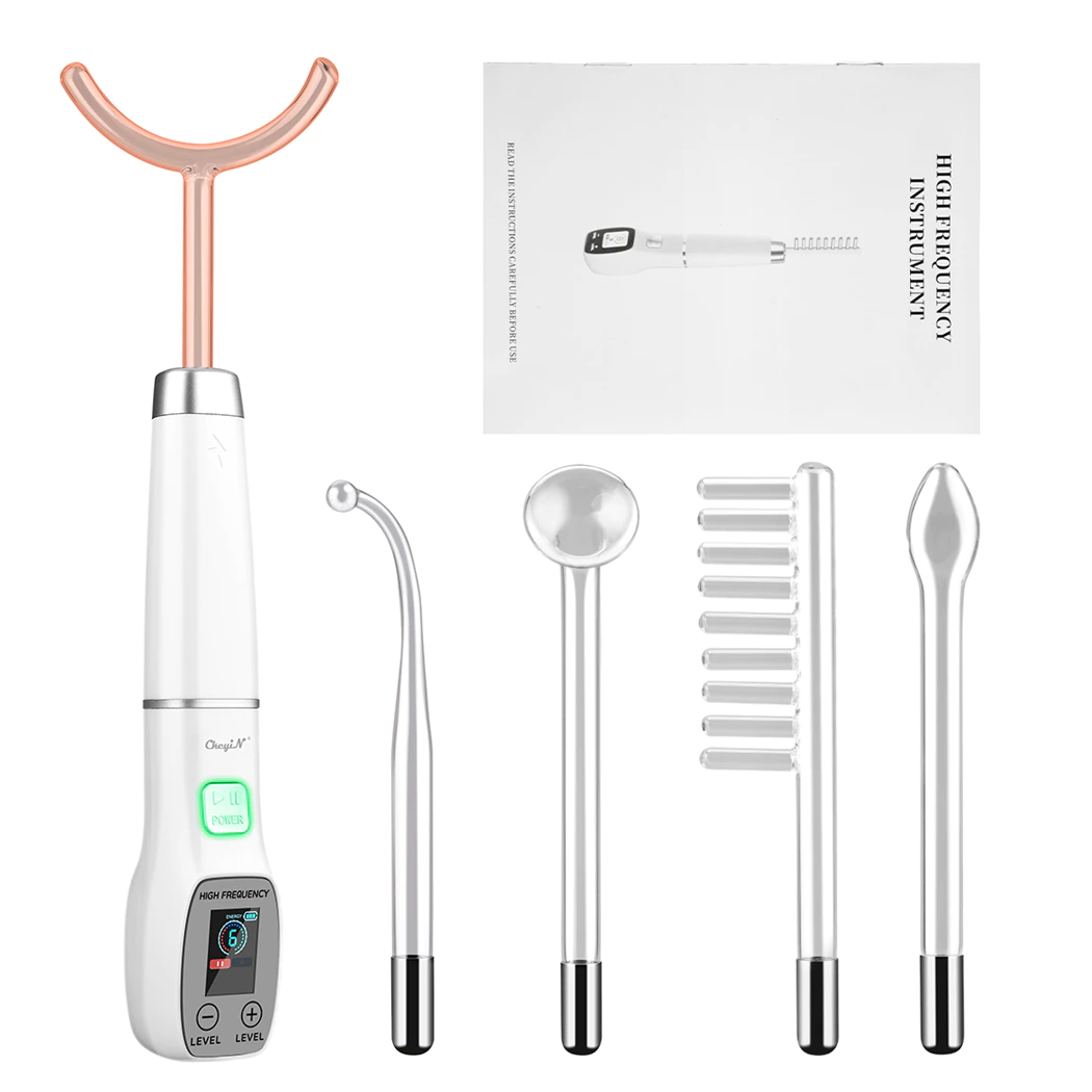 5 in 1 high frequency wand facial device