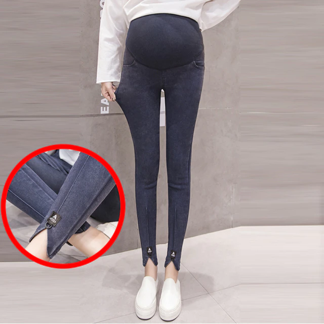Denim Jeans Maternity Pants For Pregnant Women