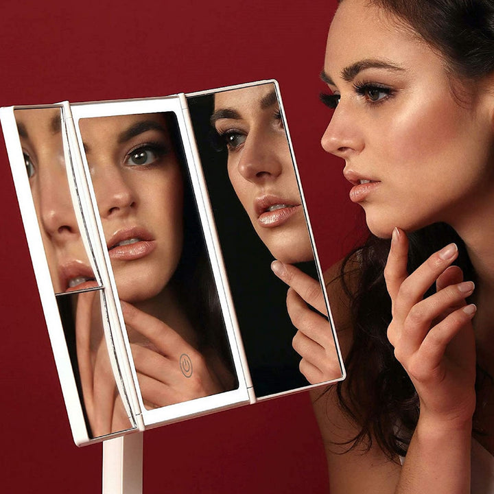 72 LED light vanity magnifying makeup mirror