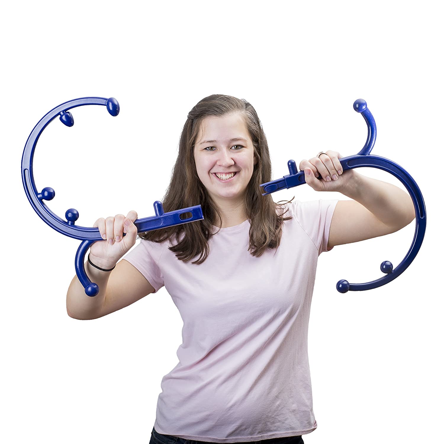 Trigger point back massager for body pain relief