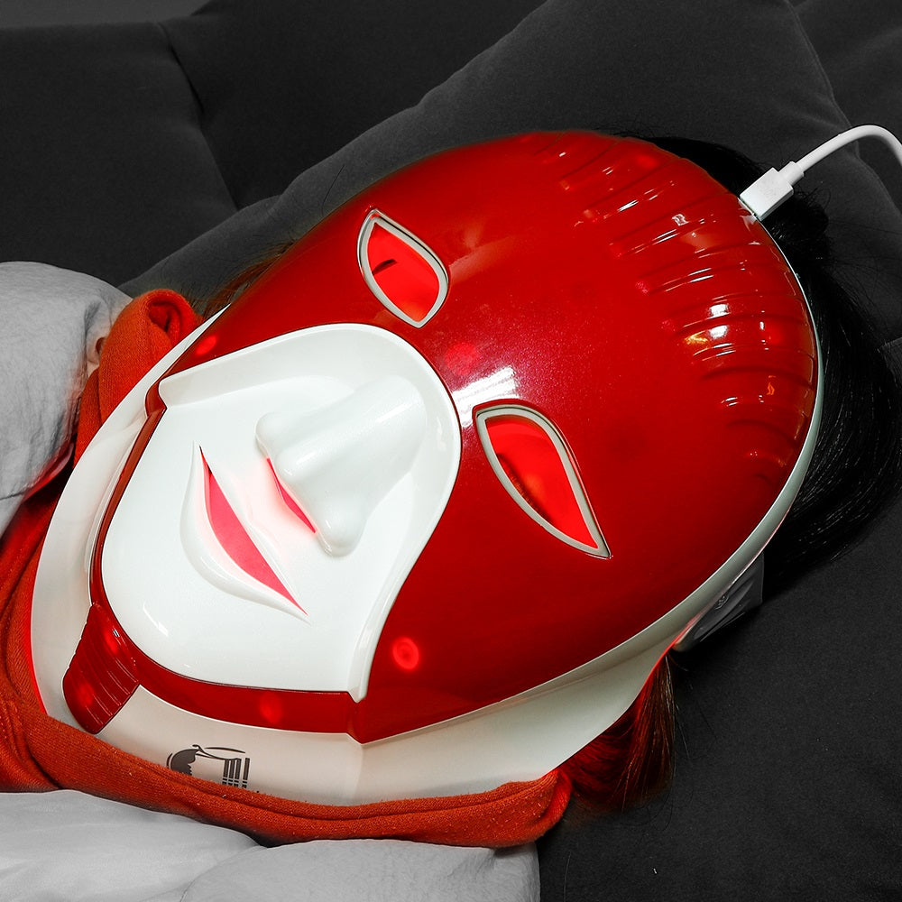 iciCosmetic LED Light Photon Facial Neck Mask