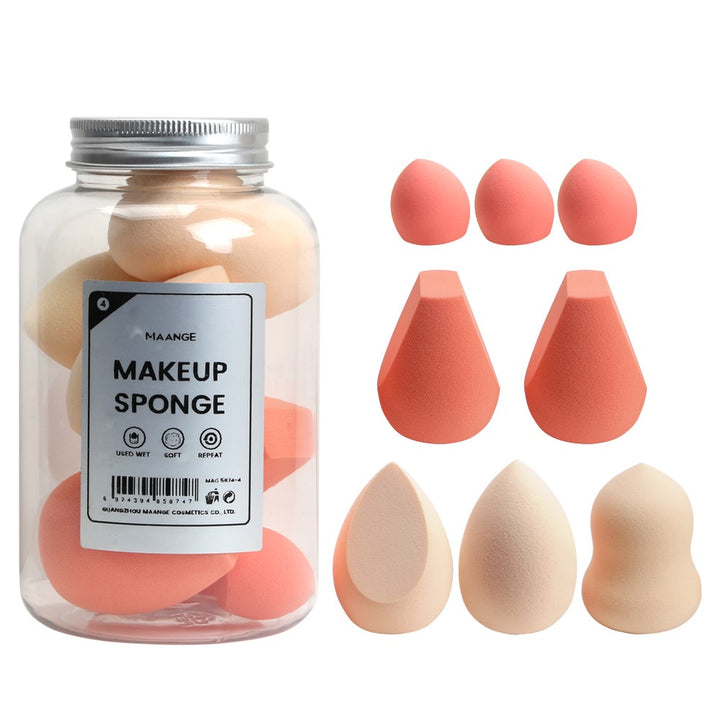 8pcs Makeup Sponge Cosmetic Puff For Foundation Concealer